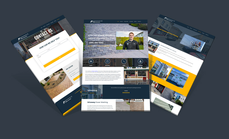 Athlone Power Washing website